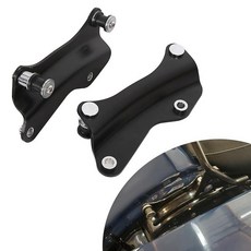 ECOTRIC 4 포인트 도킹 하드웨어 키트 2014-2024 할리 데이비슨 투어링 스트리트 글라이드 일렉트라 로드와 호환 블랙 교체용 52300354, 1개
