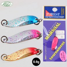 [털보낚시]포레스트 마쉘 토너먼트 0.9g 스푼, 18_0.9g