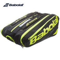 이민유학용 갑 BABOLAT 프랑스 바이바오리 RHX12PURELIN 테니스가방, 엘로 블랙