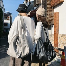 위파인더 홍콩풍 스틸러 버킷백 미듐 커플숄더백 멘데리아 캐쥬얼 대용량 숄더 겸 크로스백
