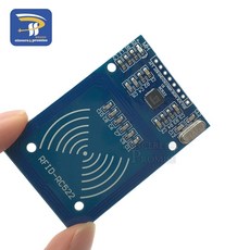 MFRC 522 RC RC522 안테나 RFID IC 무선 모듈 ARDUINO KEY SPI 라이터 리더기 카드 근접 13 56 MHZ, MFRC522 module
