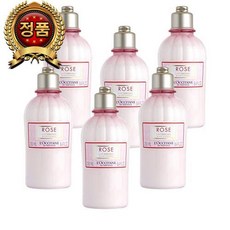 록시땅 보습 로즈 바디로션, 6개, 8.4 fl oz