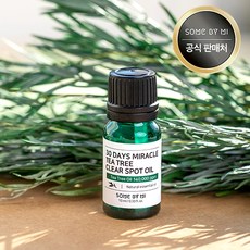 썸바이미 30 데이즈 미라클 티트리 클리어 스팟 오일 [여드름+수분+진정+스팟케어], 1개