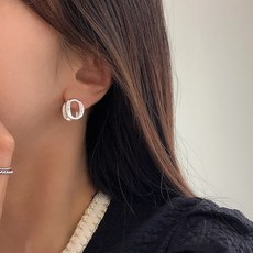 타원귀걸이