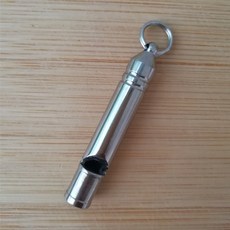 휘슬 티타늄합금 실외 써바이벌 호루라기 구명 재판 휘파람, 기본