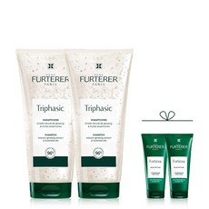 [르네휘테르] 트리파직 두피집중영양 앰플 샴푸 200ml 듀오(+80ml 증정)