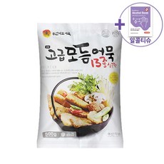 미도식품 고급 모듬어묵 13종 싱글팩 500g 어묵 + 더메이런알콜티슈, 1개