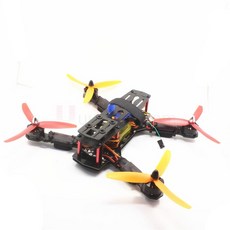 순수 탄소 섬유 ZMR250 Quadcopter 프레임 CC3D EVO 비행 컨트롤러 2204 2300kv 모터 Emax 12A Esc 5030 QAV250 용 소품, 미 조립