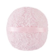 COSHINE 엑스트라 라지 바디 파우더 퍼프 15cm(6인치) 더스트 파우더 퍼프 어플리케이터 루즈 미네랄 파우더 바디 파우더 쉬머 파우더용 핑크, 1개