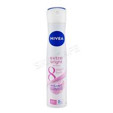 니베아 데오드란트 스프레이(엑스트라 브라이트) 200ml, 1개