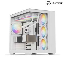 데이븐 DAVEN AQUARIUM PC케이스 (화이트)