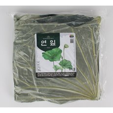 [내만갯벌] 무농약 자연산 생연잎 1kg 2kg, 연잎1kg, 1개