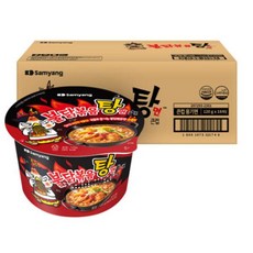 삼양 불닭볶음탕면 큰컵 120g, 224개