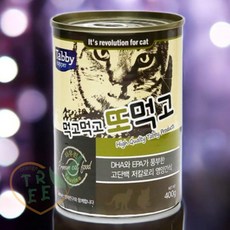 OT 타우린 테비 먹고먹고 또먹고 캔400G 멍멍이간식 강아지캔간식 노령견간식