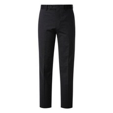 질스튜어트뉴욕 Loro Piana 다크그레이 솔리드 수트 팬츠 JNPA3D510G3