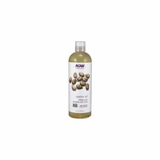 NOW Castor Oil 나우 피마자 오일 16oz 2팩, 1개