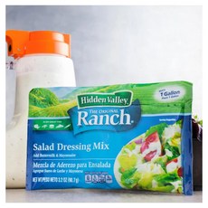 Hidden Valley 랜치 샐러드 드레싱 믹스 the original Ranch Salad Dressing Mix 90.7g 18팩, 18개