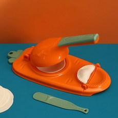 예쁜 DIY 만두 제조기 반죽 프레스 도구 수동 래퍼 플라스틱 금형 제작 피부 인공물 주방 액세서리, A, [01] A, 1개