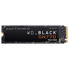 WD_BLACK 2TB SN 연결기770 N 연결기VMe Built-in Gaming 솔리드 스테이트 저장 장치 (WDS200T3X0E), 250GB, 게이밍 PC용 M.2 2280 - 2tb