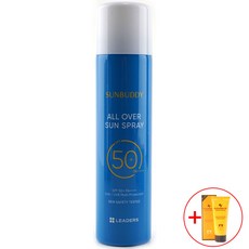 리더스 뜨거운햇빛 썬버디 올 오버 선 스프레이 180ml, 단일 개당 용량