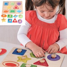 원목도형꼭지퍼즐