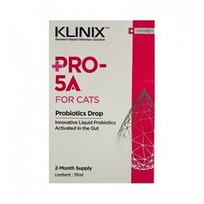  클리닉스 프로파이브에이 (PRO 5A) 고양이 액상유산균 15ml 