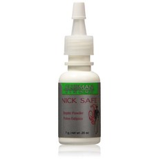 Clubman Nick Safe Styptic Powder Bottle 0.25 oz 클럽맨 닉 세이프 지혈제 파우더 병 0.25온스, .25 Ounce powder, 1개, 7g