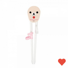 이유식용품 스테인리스 연습용젓가락 얼굴