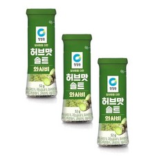 청정원 허브맛솔트 와사비, 52g, 18개