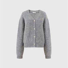 룩캐스트 여성용 ELLA V NECK ALPACA KNIT CARDIGAN