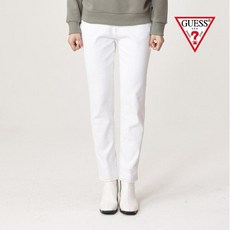 GUESS jean 여성 기모 에크루 맘핏 OK4D0405