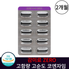코엔자임Q10 코큐텐 항산화 혈압 케어 건강기능식품 750mg, 1개, 60회분