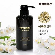 자꾸사 정품 PSBIO 미생물 샴푸 500ml 헤어에센스증정 탈모증상완화 지루성 비듬 각질 올케어, 1개