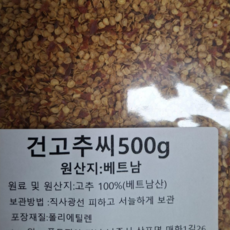 베트남 100% 매운 건고추씨 땡초 고추씨 2024년 출시 Dried chilli seeds 500g 총 1개