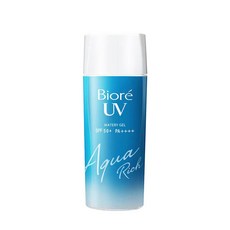 비오레 UV 아쿠아리치 워터리 에센스 SPF50+ / PA++++ 대용량 90g 선크림, 90ml