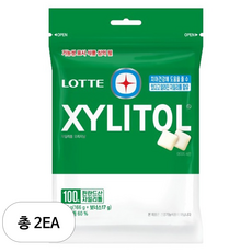 롯데자일리톨 오리지날 껌, 2개, 183g