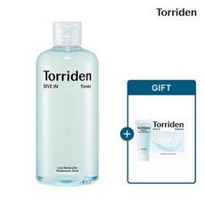 토리든 다이브인 저분자 히알루론산 토너 300ml (+수딩크림 20ml+멀티패드10매입 1개), 토리든 다이브인 토너 300ml