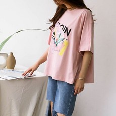 일상국내제작Round조르개Mix자수루즈티대사이즈티 옵션체크 블랙 핑크 화이트 + 98081퓨킬