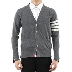 톰브라운 [톰브라운] (MKC002A 00014 038) 남성 사선 완장 가디건 20FW
