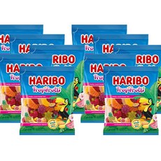 Haribo Tropifrutti 하리보 트로피프루티 과일 맛 젤리 175g 10팩