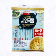 다시다 요리의신 시원국물 120g(10gX12개), 120g, 1개