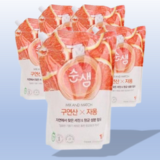 순샘 구연산 자몽 주방세제 리필, 2L, 1개