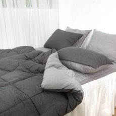 피그먼트 순면 피톤치드 워싱차렵이불 세트 (S Q)