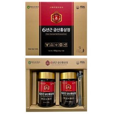 6년근 금산홍삼정 2병, 2개, 240g