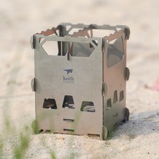 티타늄접이식화목난로