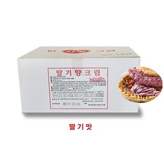 만쥬벌판 벼리 와플크림 <딸기맛> 3kg, 1개