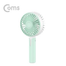 Coms리큐엠아로마디퓨저핸디선풍기그린 tp911 미니선풍기 정성상품 총알배송