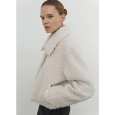 나인(나인 Atelier Nain) (JK-2983)LOIRE SHEARING CROP JACKET -ding