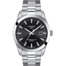 독일 티쏘 오토매틱 Tissot Herren-Armbanduhr Gentleman Powermatic 80 Silicium T127.407.11.051.00 308455