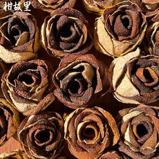 2018년 노진피 매괴화 신회 매강 대홍피 귤피차 500g 선물세트, 2018 신회 매강 진피화 500g 12송이, 1개, 1개입